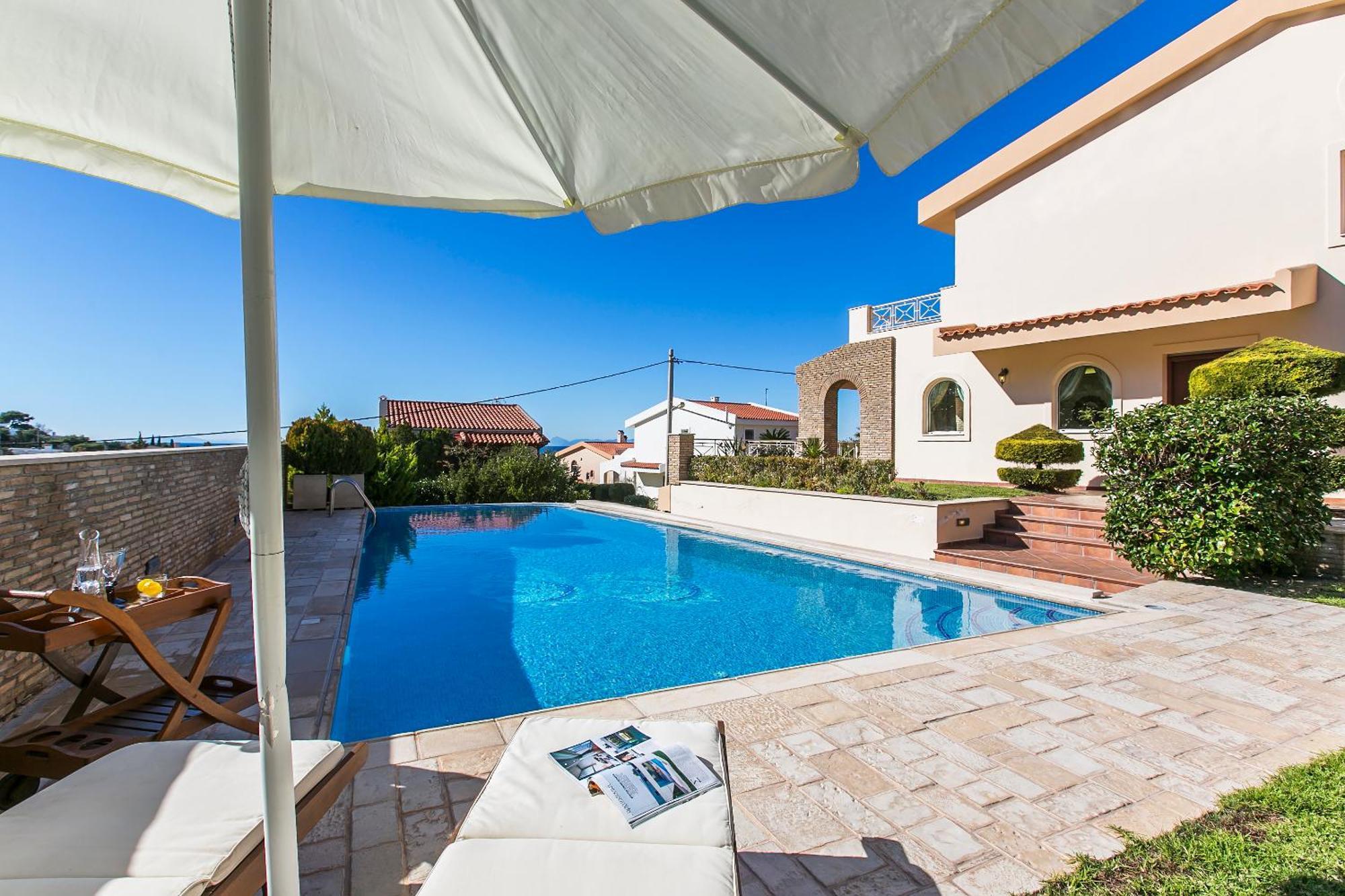 Villa Melia Kaap Soenion Buitenkant foto