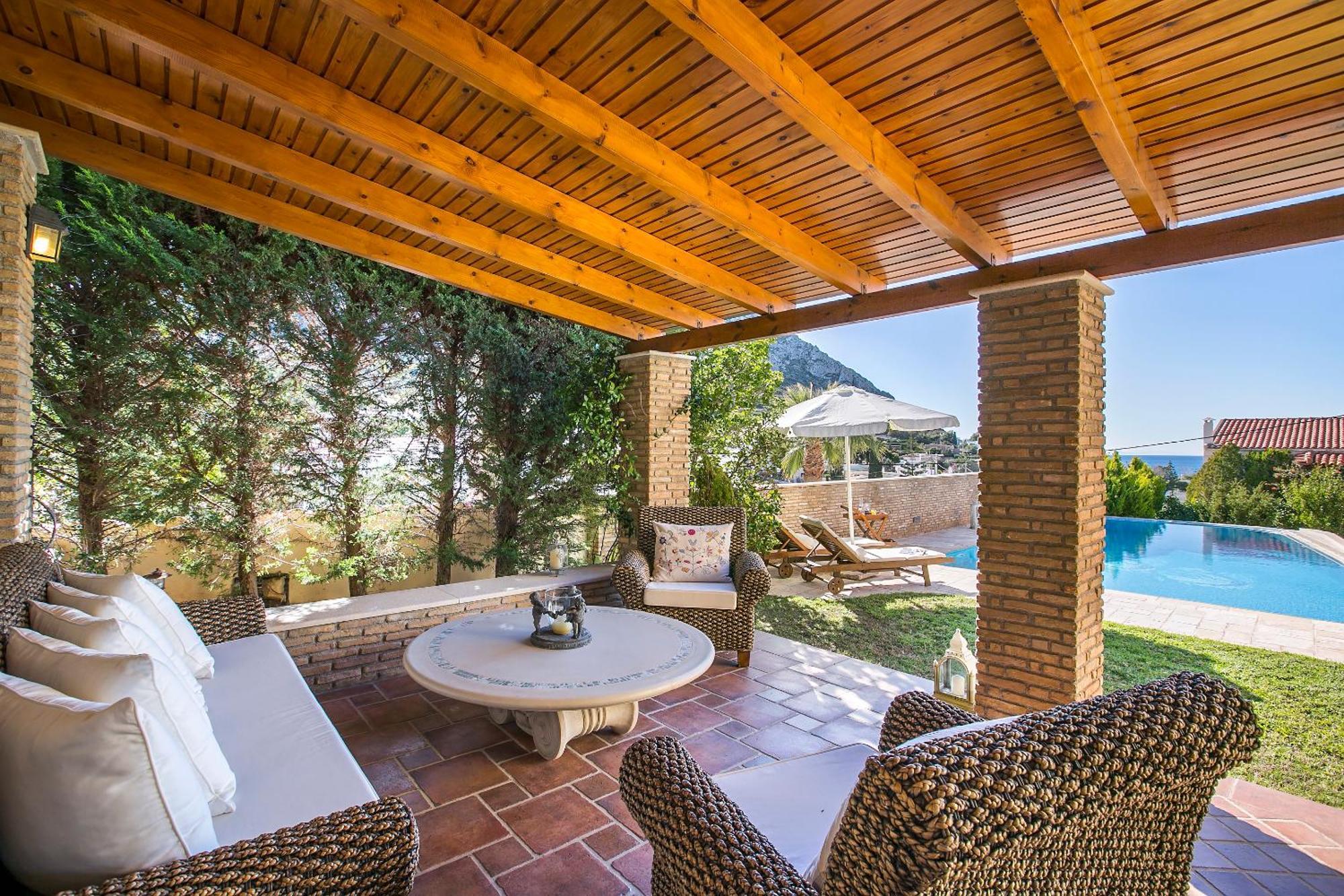 Villa Melia Kaap Soenion Buitenkant foto