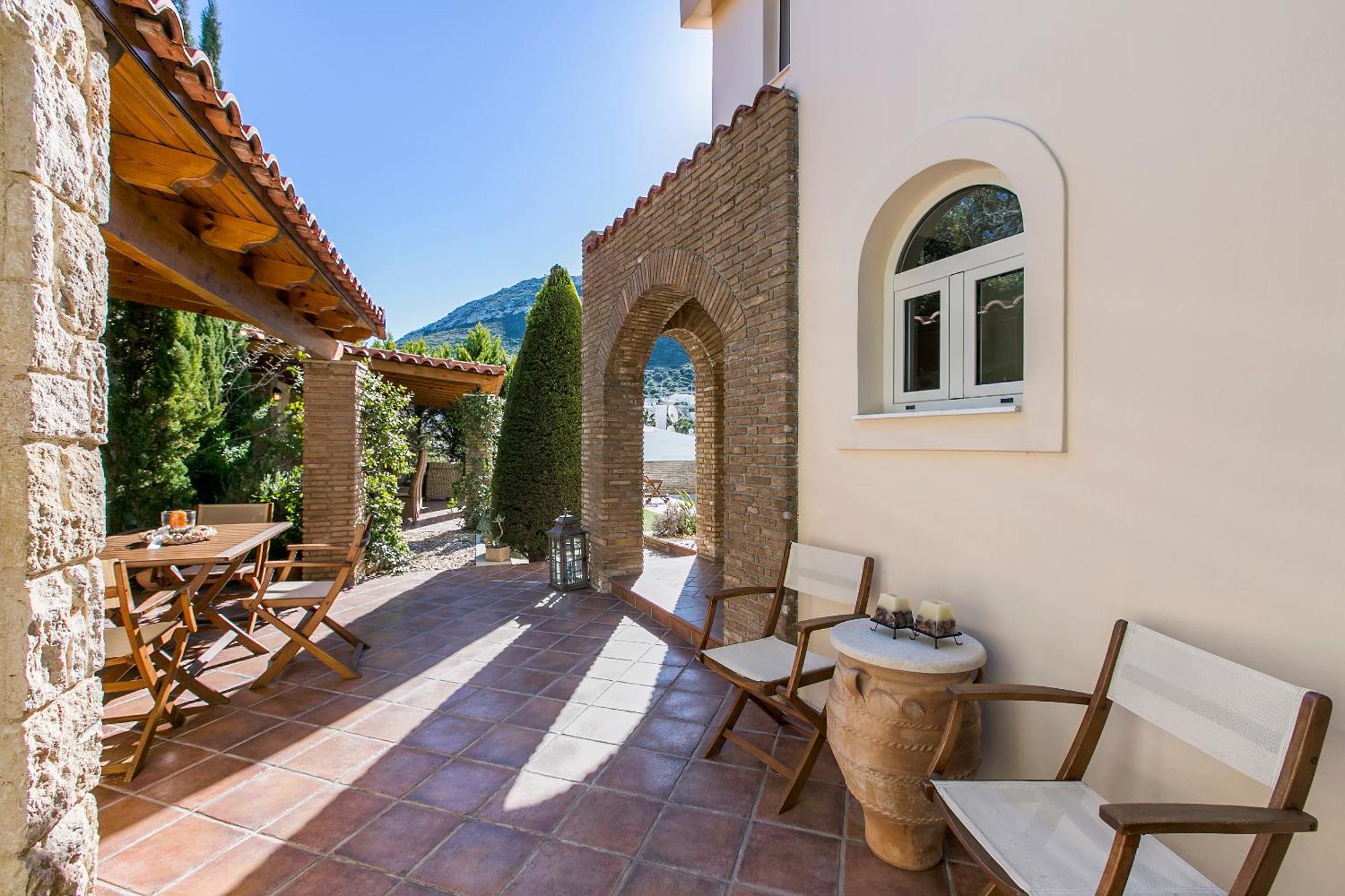 Villa Melia Kaap Soenion Buitenkant foto