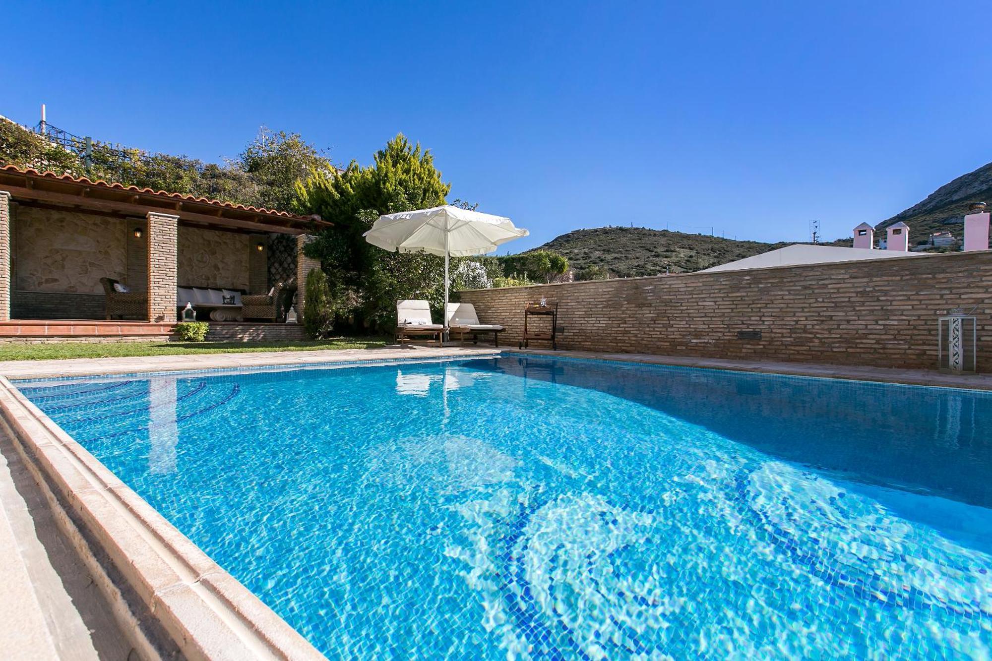 Villa Melia Kaap Soenion Buitenkant foto