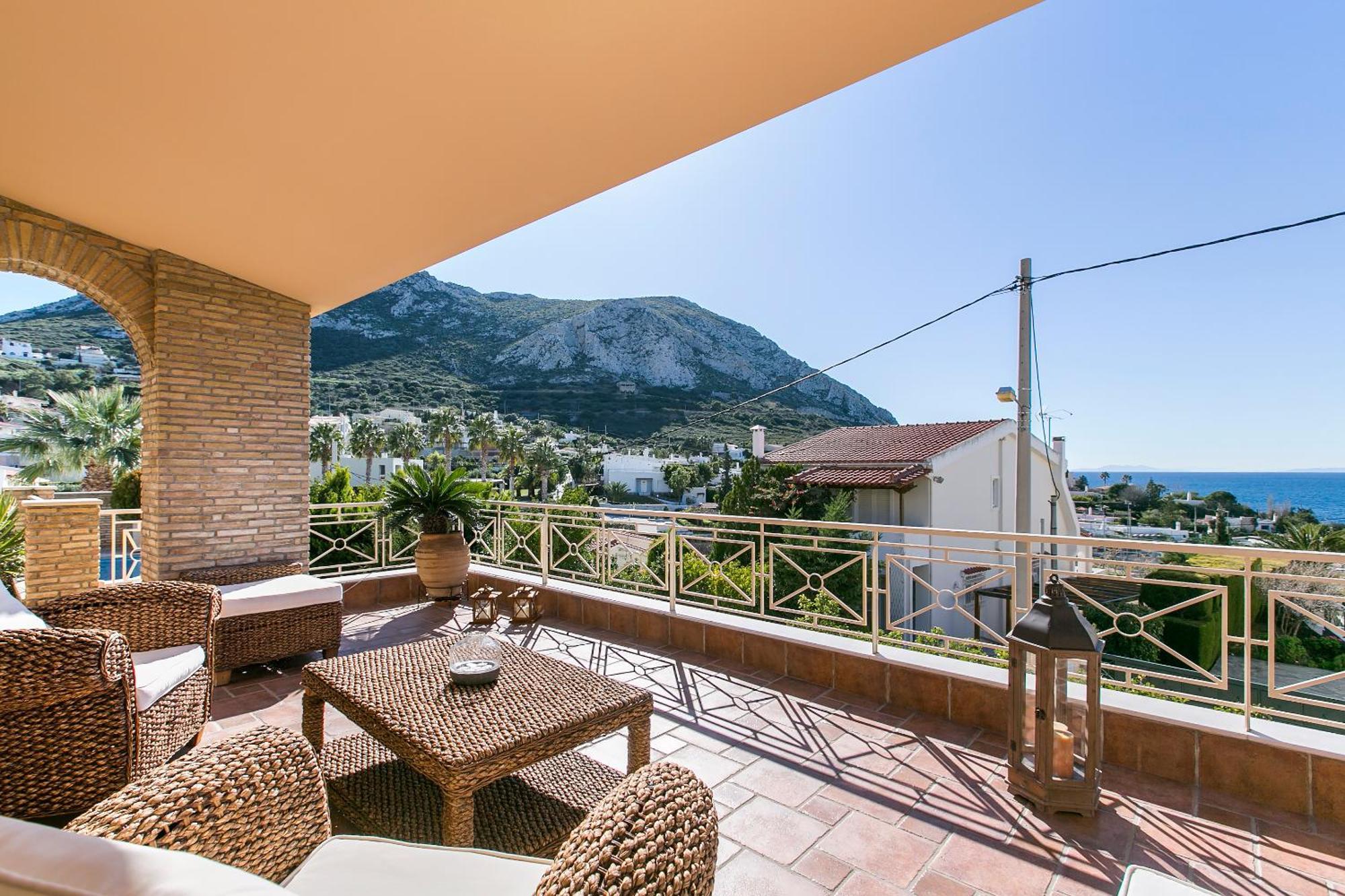 Villa Melia Kaap Soenion Buitenkant foto
