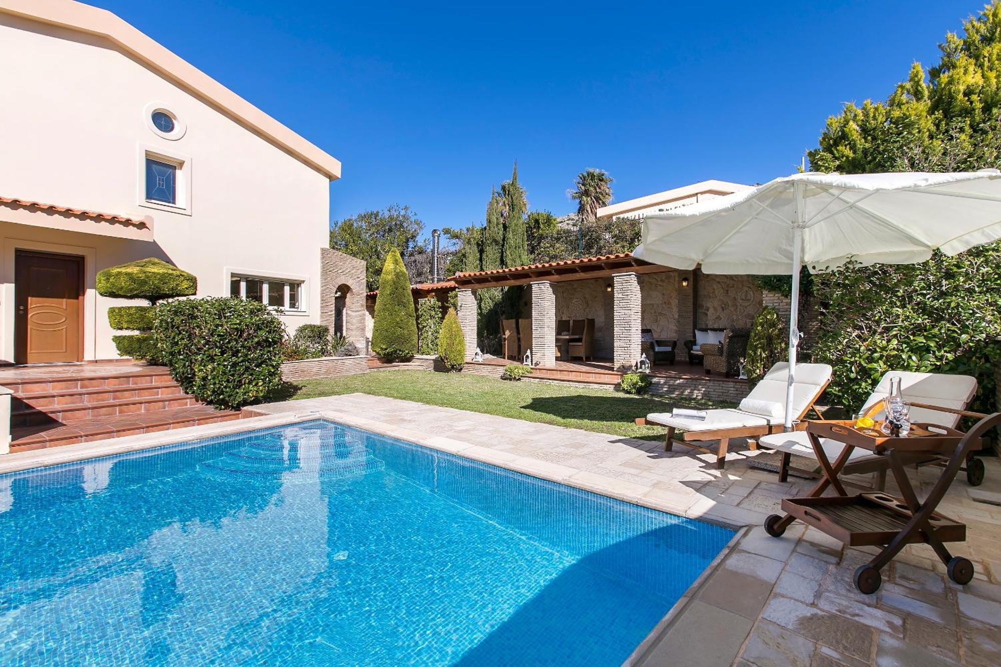 Villa Melia Kaap Soenion Buitenkant foto