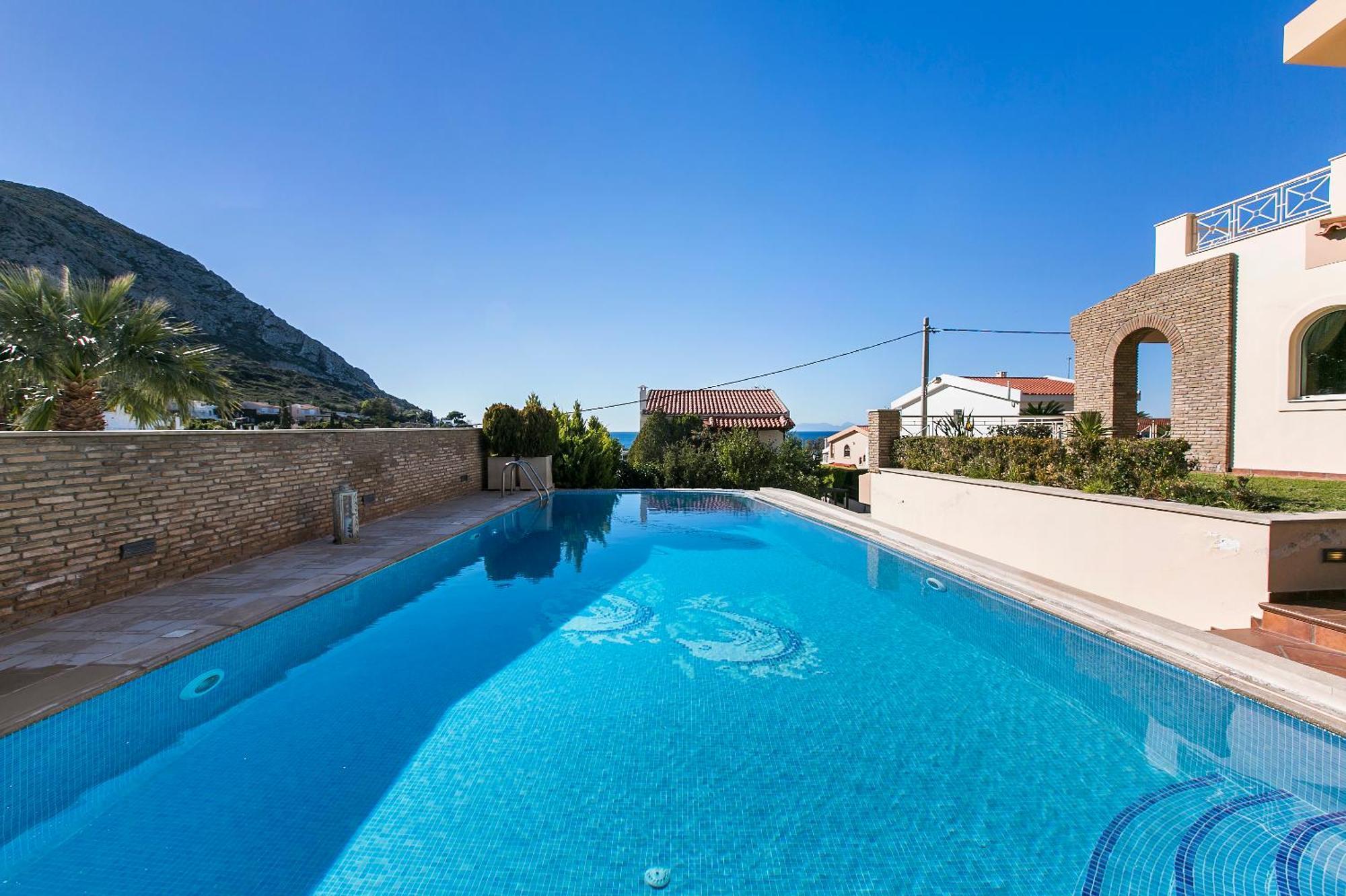 Villa Melia Kaap Soenion Buitenkant foto